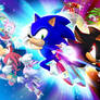 30k Celebration Sonic The Hedgehog Poster
