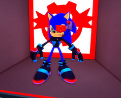 Stealth Suit Sonic In-Game