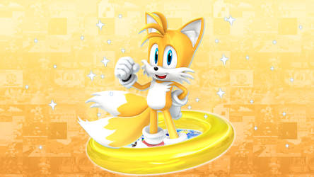 Tails' 30th Anniversary Wallpaper