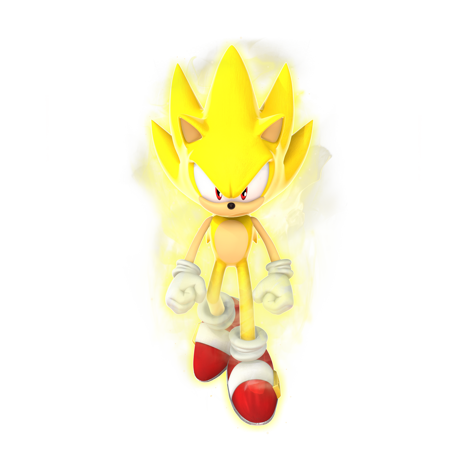 Super Sonic Frontier Render by Nibroc-Rock on DeviantArt
