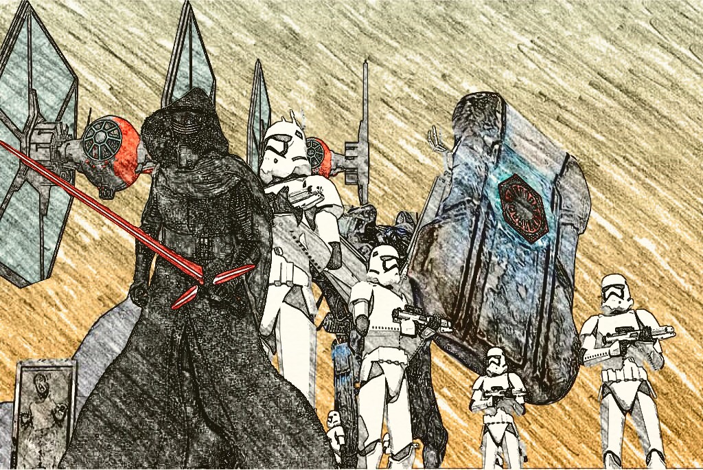 Kylo ren first order carbonite war droid by willartmaster on DeviantArt