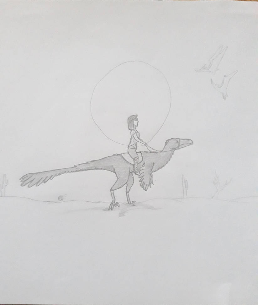 Raptor Rider by aysart78 on DeviantArt