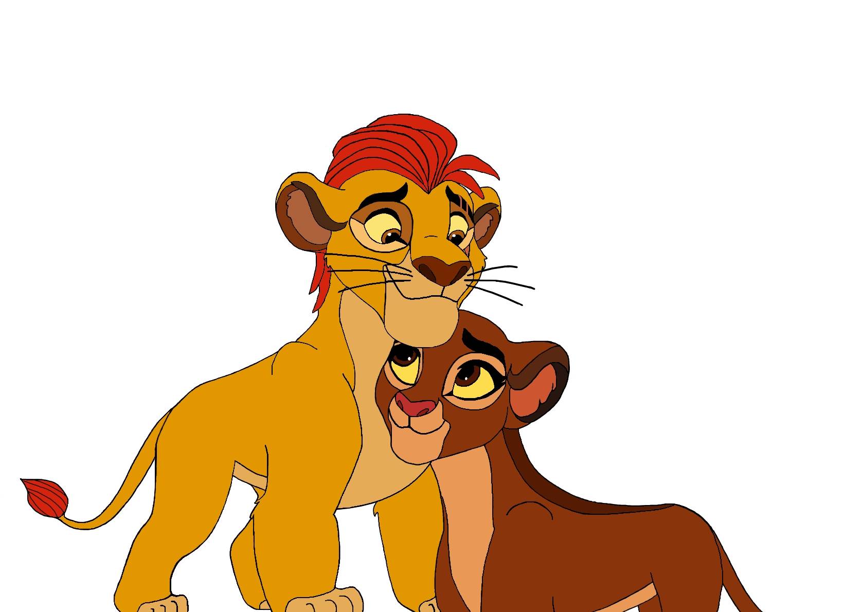 Kion and Rani by AndrewS210 on DeviantArt