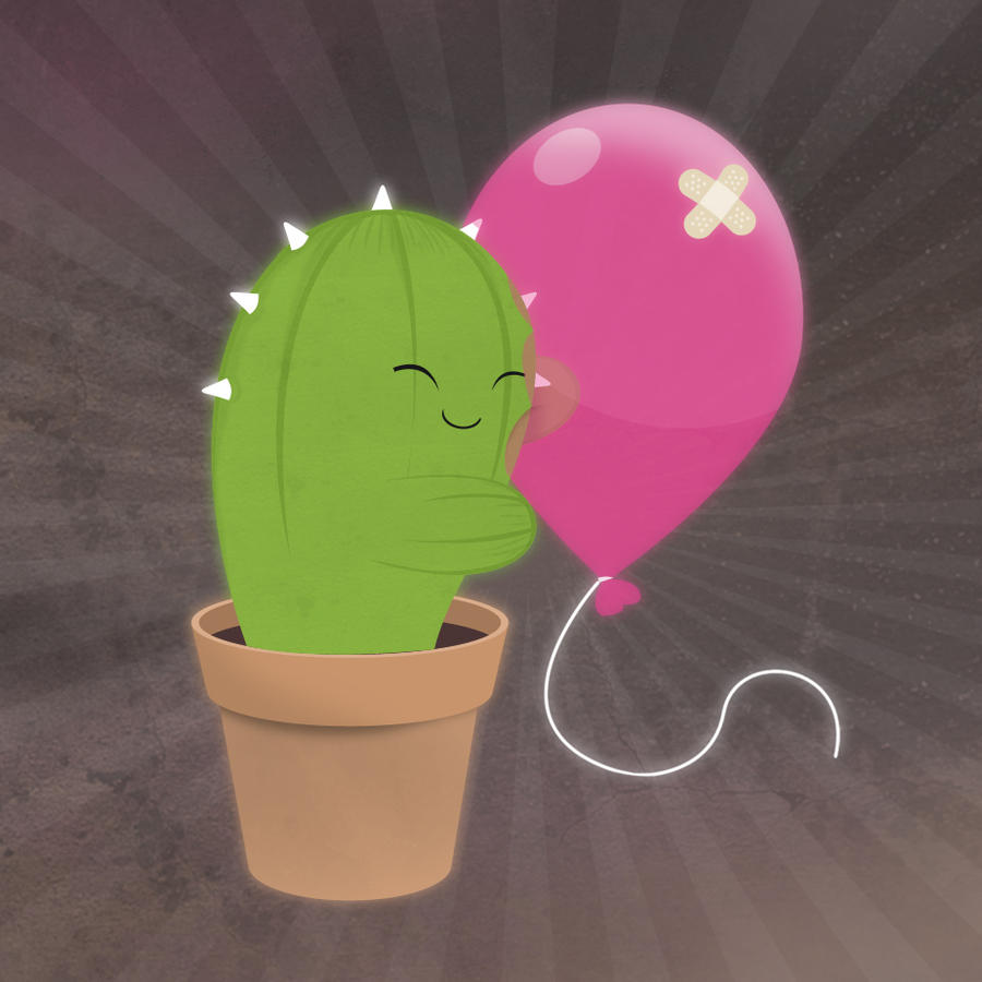 cactus + balloon