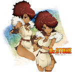 Dr Stone Oc Kazuko Enamoto Character Sheet By Mikeyscmoodles On Deviantart