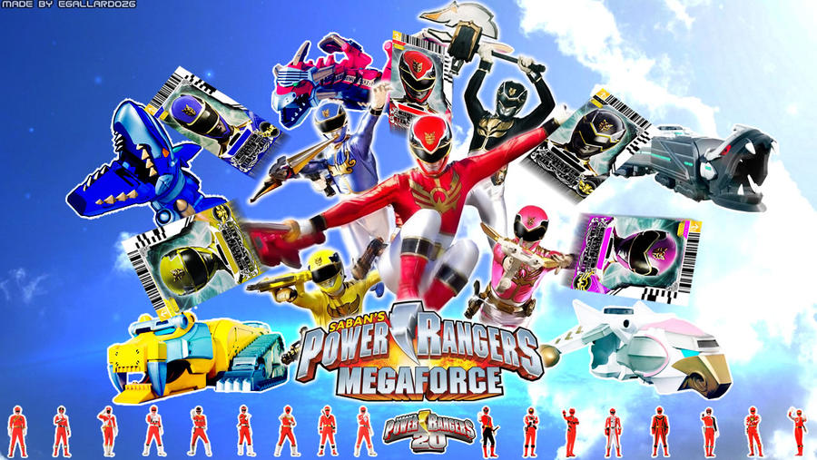 Power Ranger Mega Force Vector Power Rangers Megaforce Wallpaper by JurassicSamurai on DeviantArt