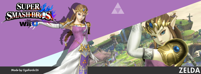 Super Smash Bros. For Wii U/3DS - Zelda FB Cover