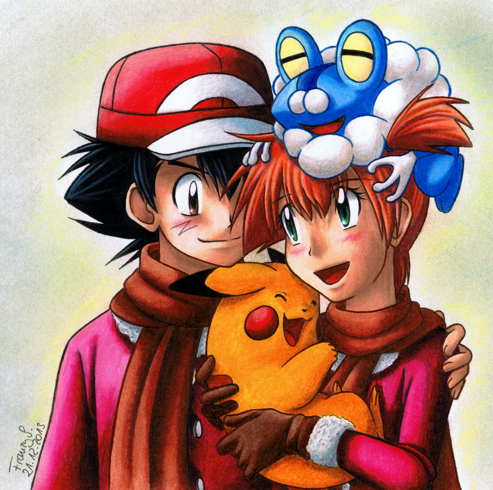 Christmas-Visit in Cerulean - Pokeshipping