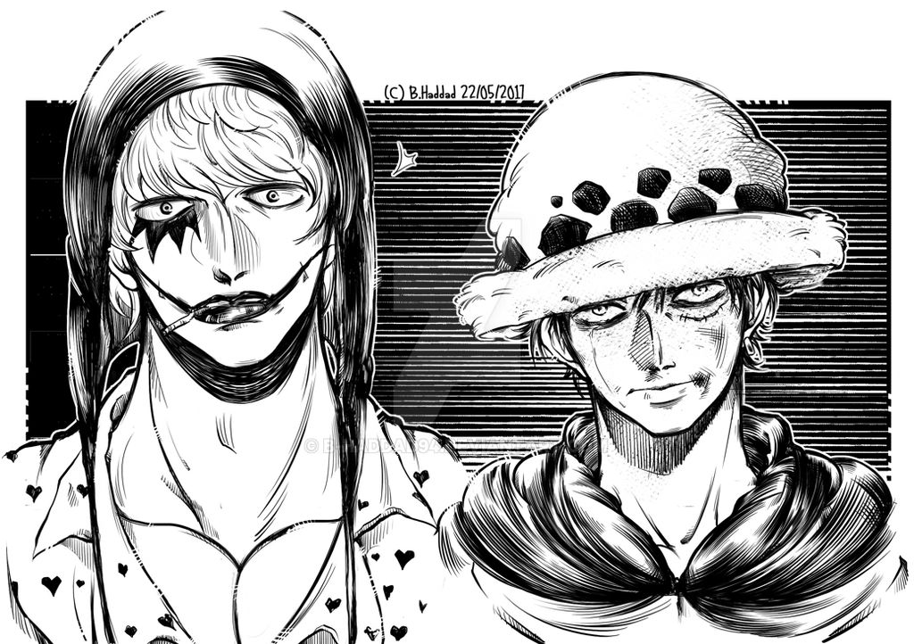 One Piece Fan Art Corazon X Law By B Haddad94 On Deviantart One Piece Fan Art Corazon X Law By B Haddad94 On Deviantart