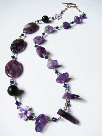 Amethyst Necklace - Sold