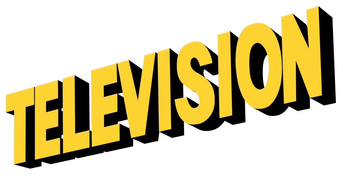 Melted Television Text by DustinTimeLogos on DeviantArt