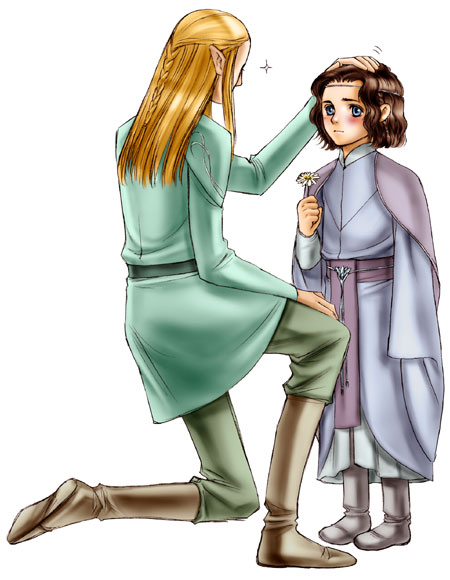 Estel and Legolas