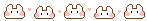 F2U Bunny Divider by pixelated-hearts