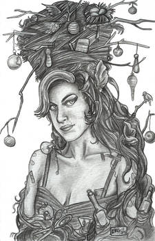 Amy Winehouse and her hair