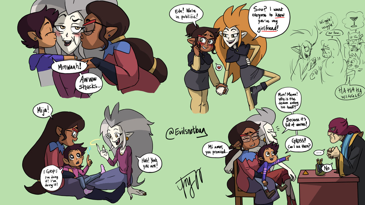 Three Quarters Witch Au Finished By Evilsnotbag On Deviantart