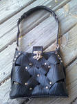 Recycled innertube purse 3 by Lioness123