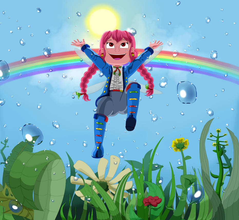 Sprinkle Cloud Sprinkle Blinkcloud is having fun creating rainbow by Cupcake100000 on ...