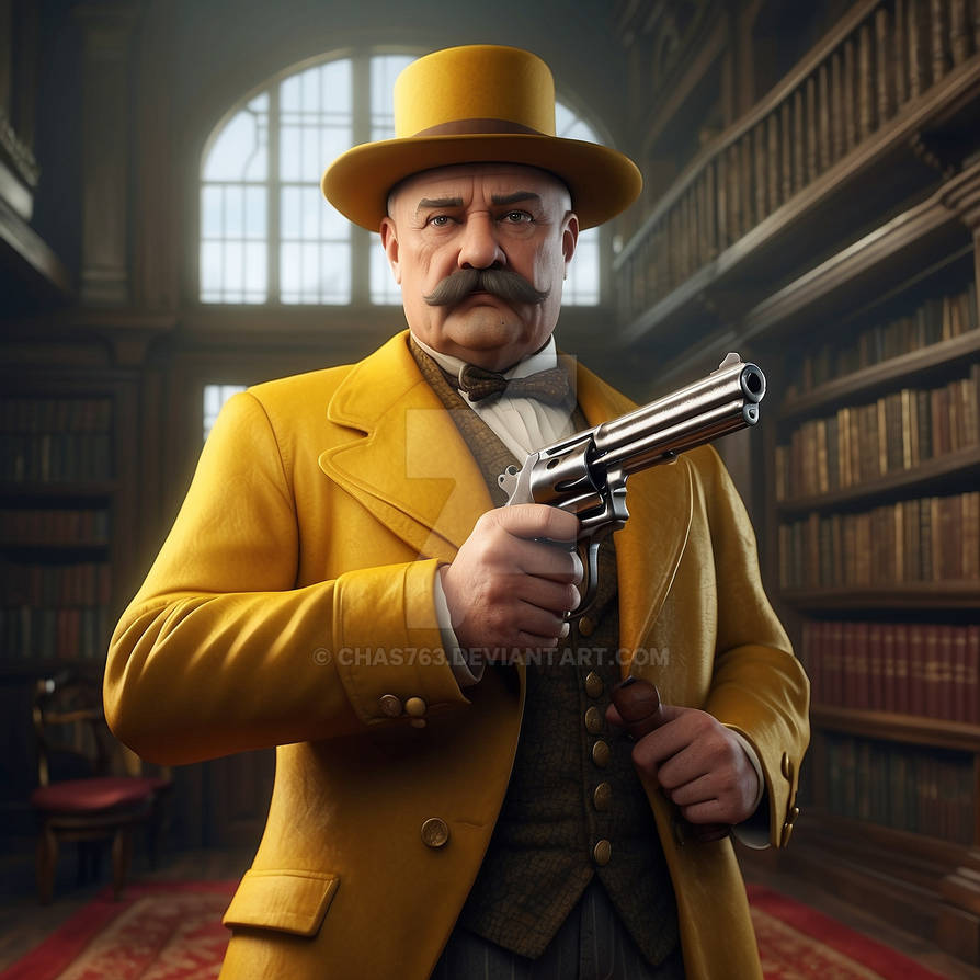Colonel Mustard by Chas763 on DeviantArt