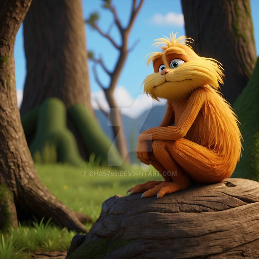 Loarx Rocks The Lorax speaks for the trees by Chas763 on DeviantArt