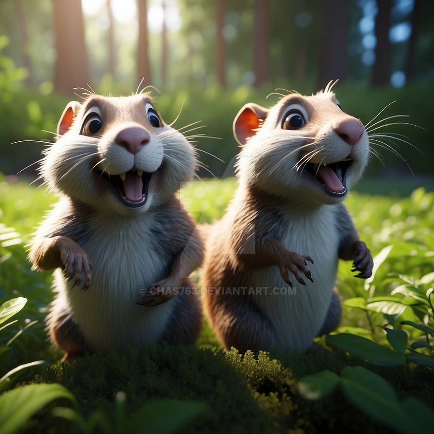 Goofy Gophers by Chas763 on DeviantArt