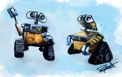 Wall-E Sketches