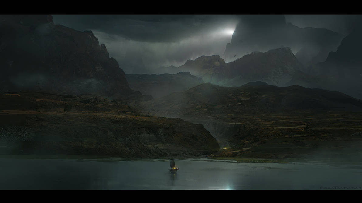 The Darkest Mountain by abigbat