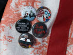 Apex Legends Pin-On Punk Buttons Set of 5 Ammo Types