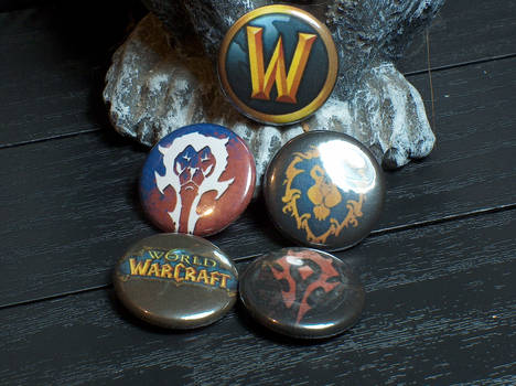 Apex Legends Pin-On Punk Buttons Set of 5 Ammo Types