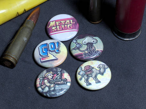 Apex Legends Pin-On Punk Buttons Set of 5 Ammo Types