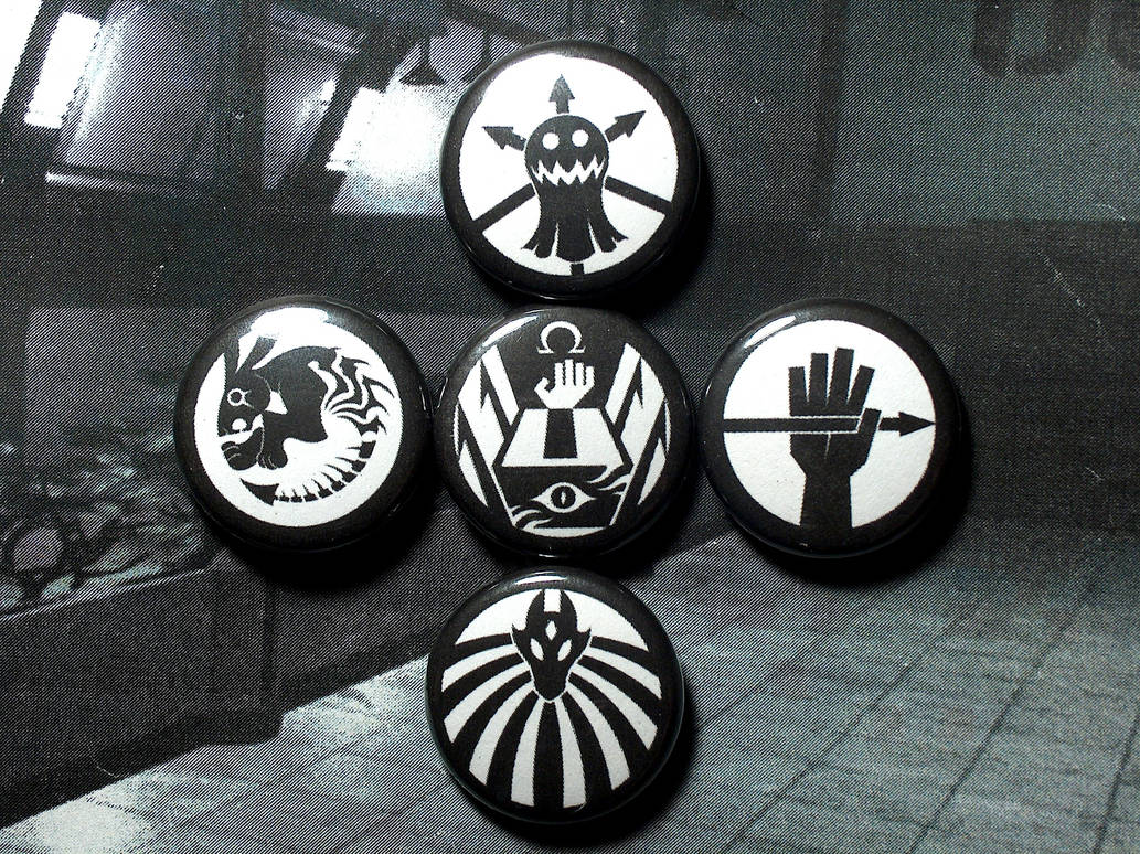 SCP MTF Pin-On Punk Buttons A - Set of 5 by MrCadavero on DeviantArt