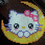 Hello Kitty Moon Perler