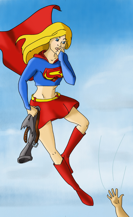 Supergirl warm up