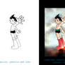 Astroboy Befo and Afta colors
