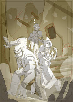 Doctor Steel cover roughs