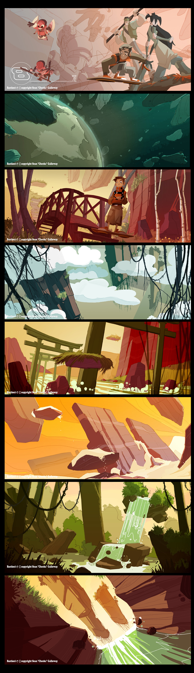 Bastion's 7 storybook peek