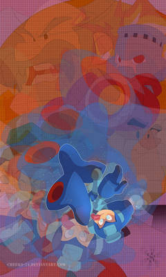 Mega Man colored with Audio