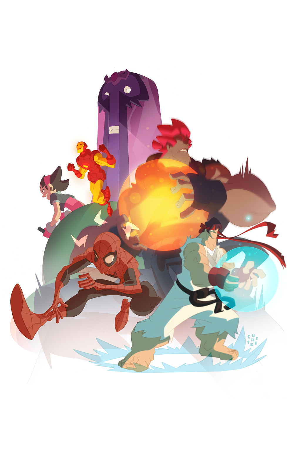 Marvel vs Capcom! by cheeks-74