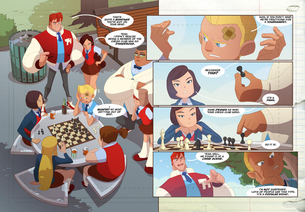 Gumshoes 4 Hire Kickstarter cheeks peek 6!