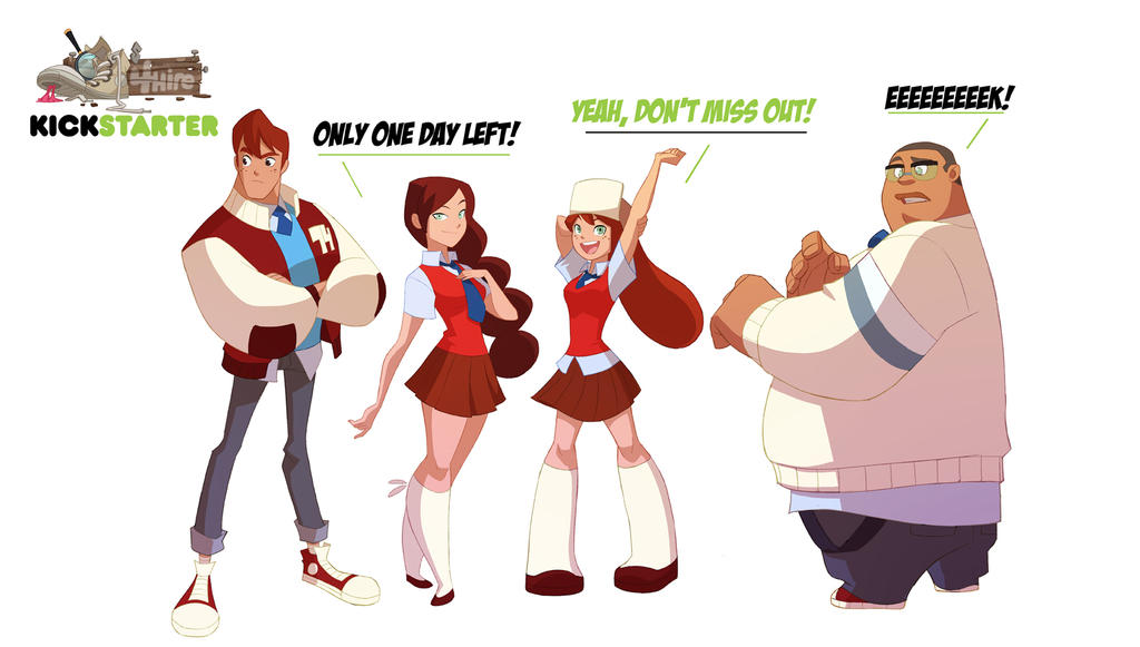 Gumshoes 4 Hire Kickstarter 1 day left!