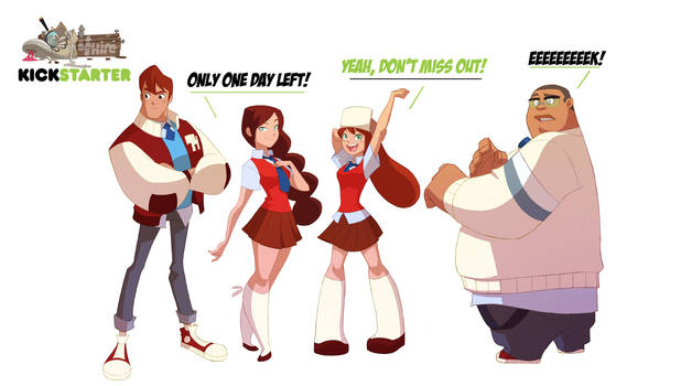 Gumshoes 4 Hire Kickstarter 1 day left!