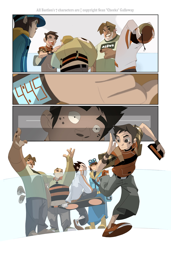 Bastion's 7 page 4 colored