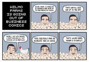 Wilmo Farms is Going Out of Business Comics