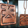 Khorne Leather Symbol