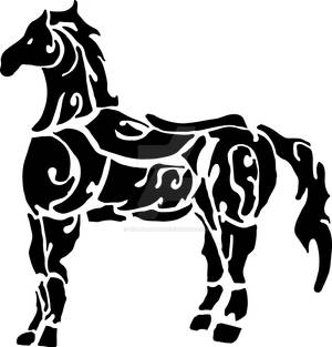 Tribal Horse