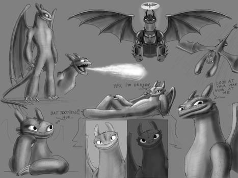 How To Train Your Dragon sketches (5)