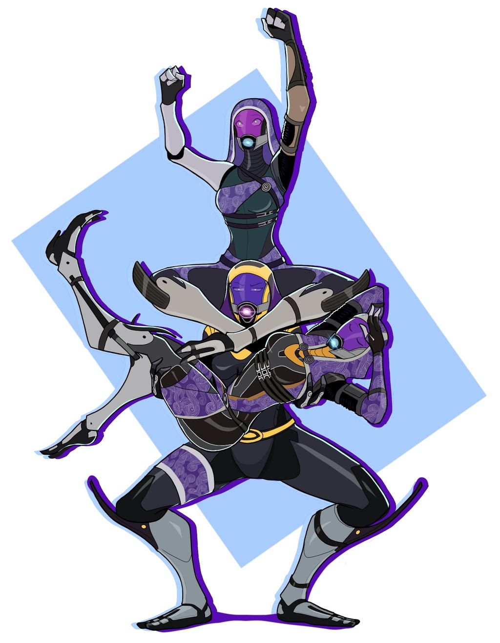 Tali 3some tree by spaceMAXmarine