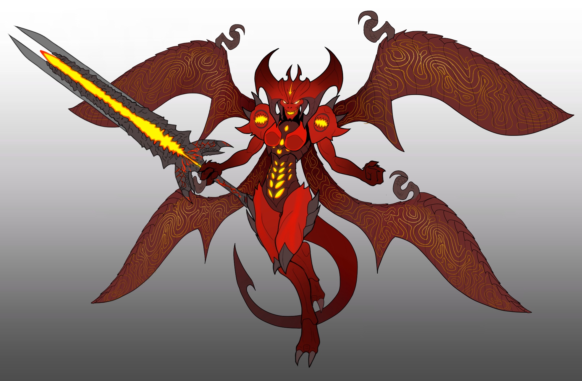 Devil trigger looks like... Diablo may cry by spaceMAXmarine on DeviantArt