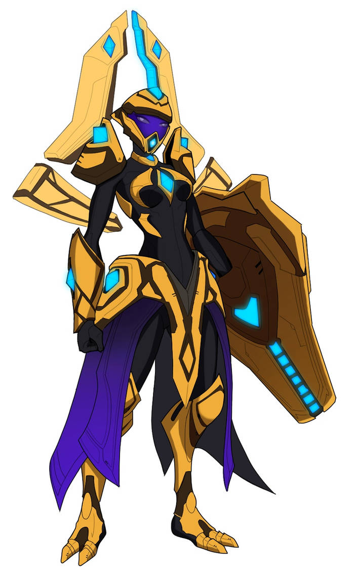 Protoss Writing Tali - Protoss Adept by spaceMAXmarine on DeviantArt