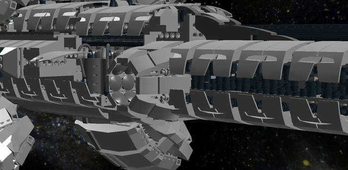 Aries Class Destroyer - Detail
