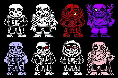 Horrortale Sans sprite by AYGoftenover on DeviantArt